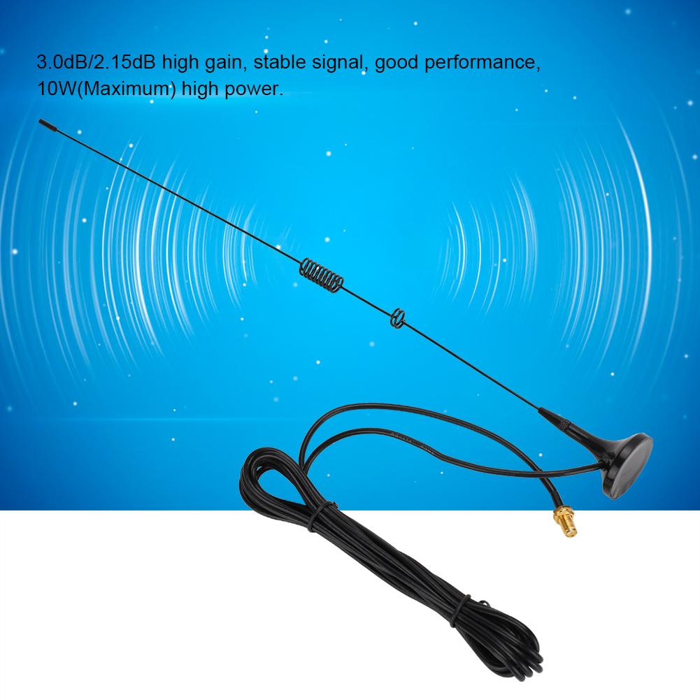 UT 106UV SMA Female Dual Band VHf UHF Car Magnetic Antenna for Baofeng UV 5R