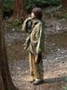 Men's Trendy Casual Waterproof Hooded Jacket - Autumn Mountain System, Loose Fit, Large Pockets, Solid Color.