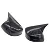 Left/Right For Honda Civic 9th 2012-2015 Rearview Side Mirror Cover Cap Carbon Fiber Look Finish(n version)