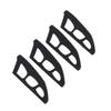 4Pcs Eyeshadow Shaper Silicone Portable Eyeshadow Stencil Guide Eye Makeup Aid Tool for Home Beauty 