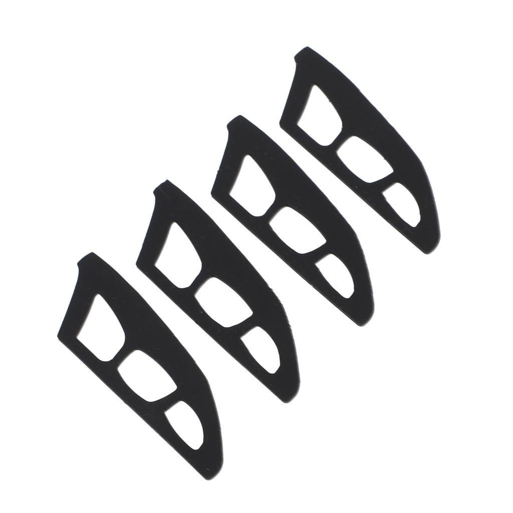 4Pcs Eyeshadow Shaper Silicone Portable Eyeshadow Stencil Guide Eye Makeup Aid Tool for Home Beauty 