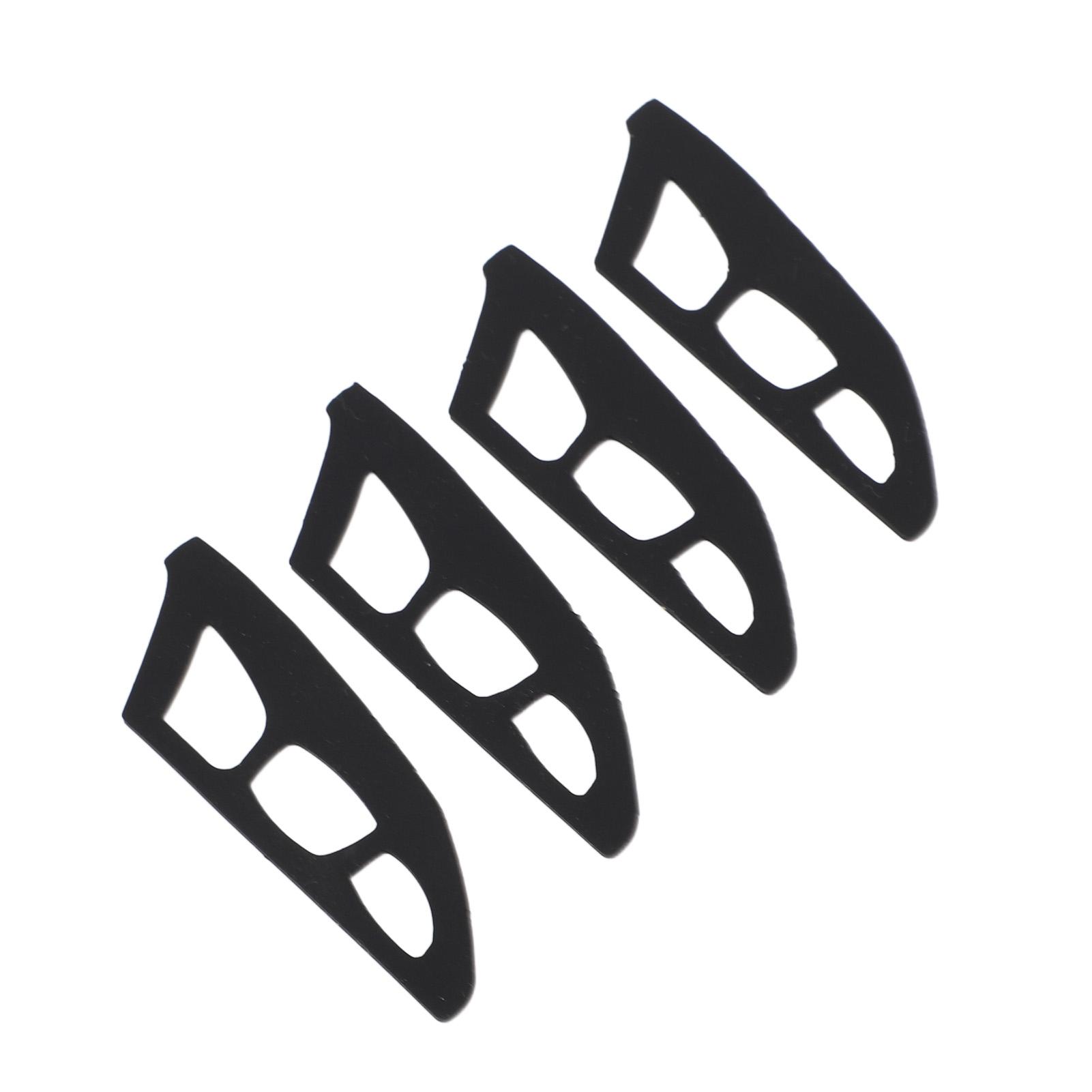 

4Pcs Eyeshadow Shaper Silicone Portable Eyeshadow Stencil Guide Eye Makeup Aid Tool for Home Beauty