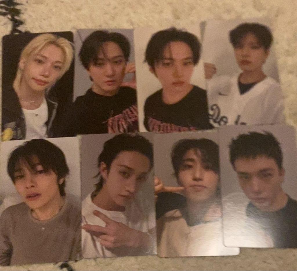 [USED] Stray Kids Karma HMV Bonus Trading Cards (Complete Set of 8)