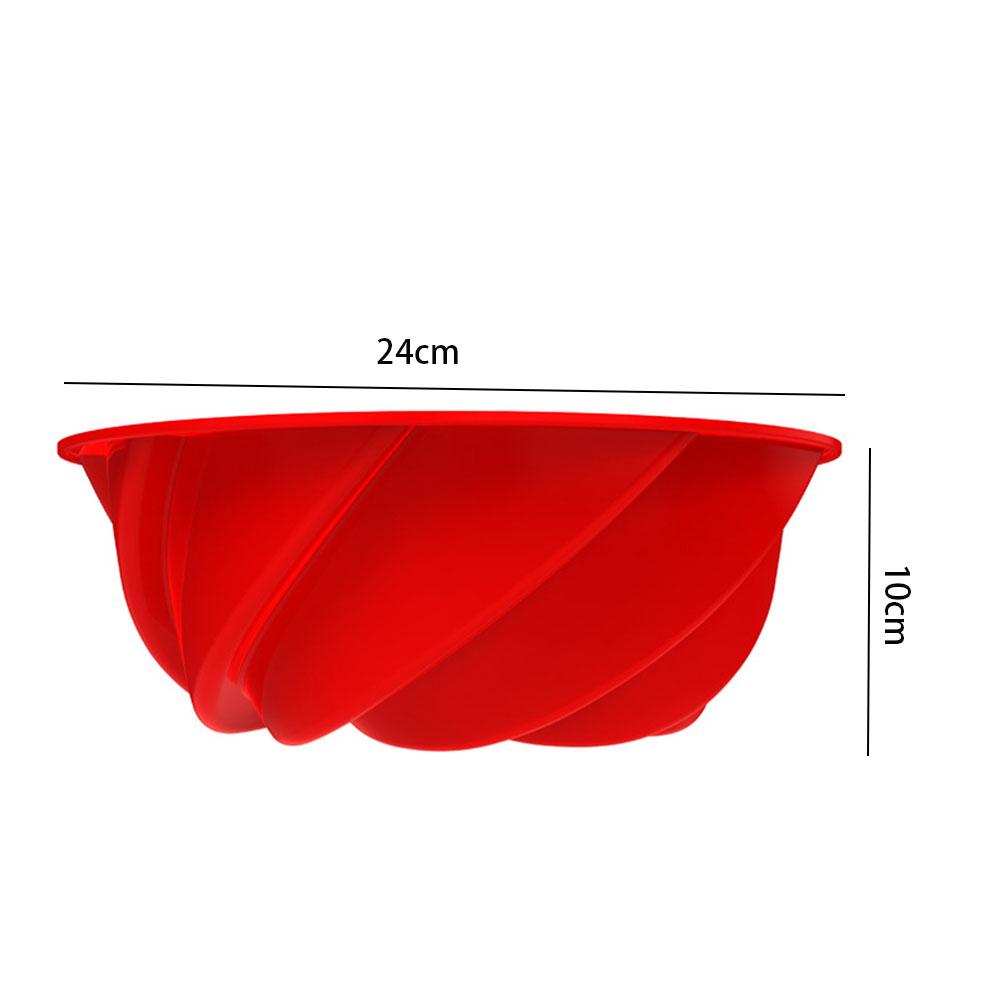 

3D Big Swirl Shape Silicone Butter Cake Mould Kitchen Baking Form Tools for Cake Bakery Baking Dish Bakeware Mold Cake Pan