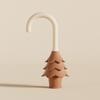 Security Key Card Silicone Door Stopper Christmas Tree Shape Baby Safety Anti-Pinch Design Door Guard