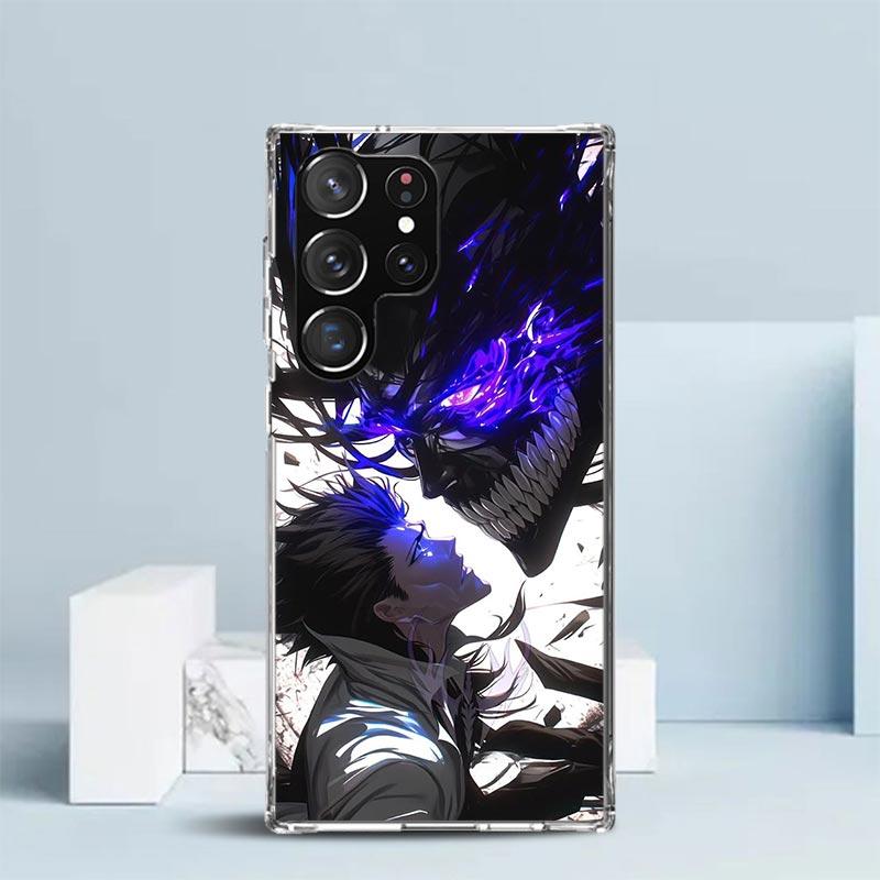 Aizen Sousuke Bleach Phone Case For Samsung Galaxy S24 S25 Edge S26 Ultra S22 S23 Plus S21 + S20 FE Soft TPU Back Cover Galaxy S