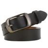 Minimalist Leather Belt For Women Summer Fashion Pu Alloy Buckle Casual Accessory