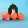Carrot Cute Rabbit Squishy Toy, Hidden Bunny Pop-Up Squeeze Ball, Funny Stress Relief Toy