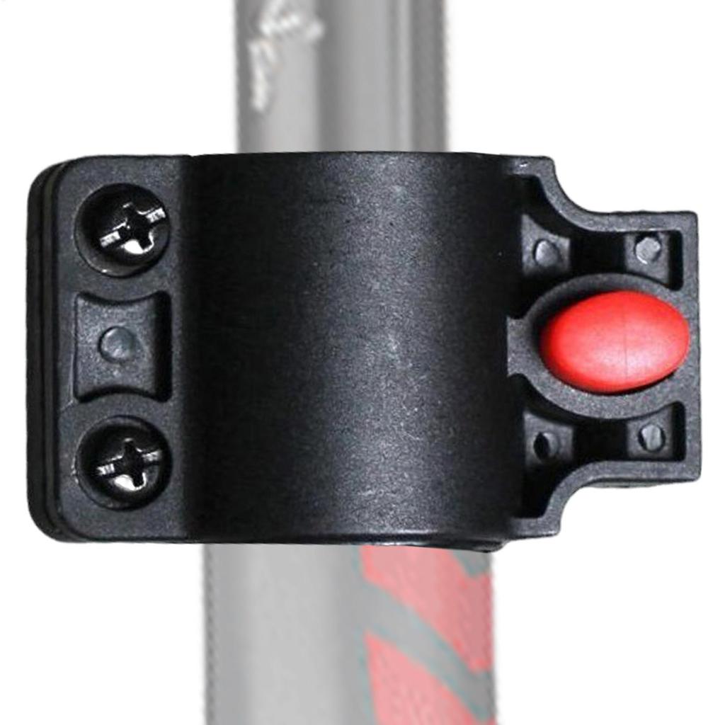 Cycle Lock Holder Clip Lock Mounting Bracket Holder Frame Mount U-Lock Clip Fixed Cable Lock Support U Lock Fixed Cycling Parts