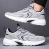 New Men Running Shoes Breathable Air Cushion Sneakers Men Outdoor Lace Up Walking Shoes Non-slip Men Sport Shoes Tenis Masculino