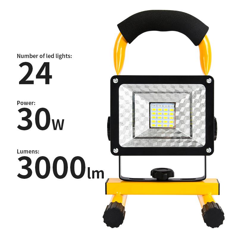 High Power Floodlight Outdoor Emergency Portable Tent Camping Lights Mobile Portable Lights