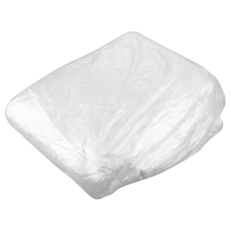 

100Pcs Disposable Car Seat Cover Plastic Seat Protector for Commercial Vehicles Anti-Dirt Dustproof Easy to Use