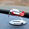 Car Air Freshener Solar Airplane Model Center Console Decoration Auto Fragrance Air Fresheners