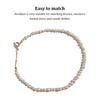 Pearl Choker Fashion Birthday Festival Engagement Short Beaded Necklace Date Trendy Sweet Jewelry for Female Ladies