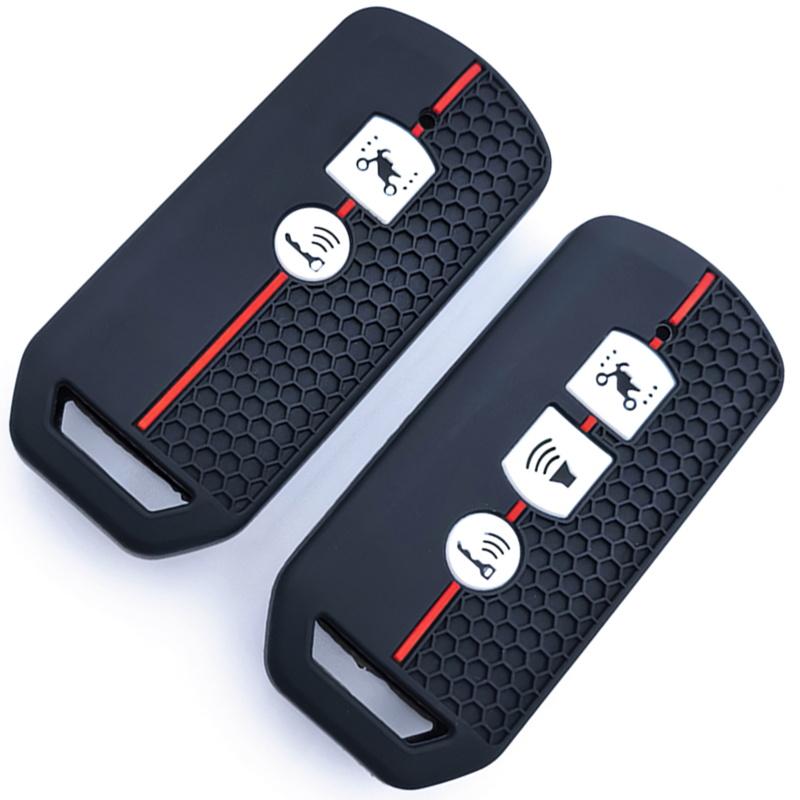 Silicone Remote Key Shell Fob Case Key Box For Honda Sh 125 Forza 350 250 750 Adv 150 X-Adv Sh150I Sh300 150 Pcx 125 -