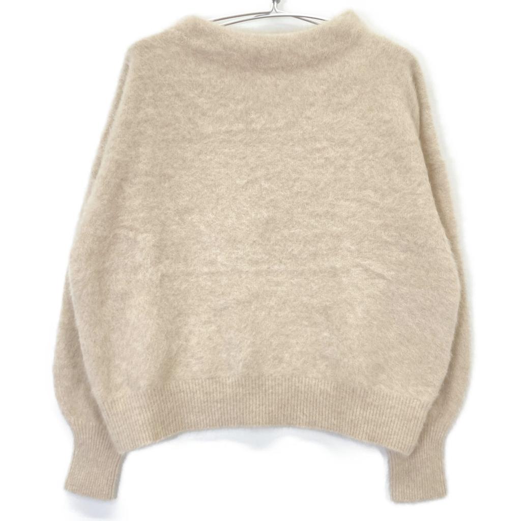 Rouge vif 3145-00-40000 Pink Fox & Raccoon Puff Sleeve Knit tops Not written BeigeUsed