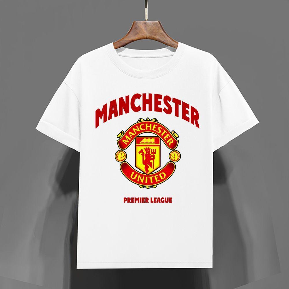 Beyaz Futbol Çocuk Tişörtü Manchester United