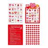 38Pcs Valentines Day Bingo Game Cards for 24 Players Festive Holiday Family Game Set Board Game Girls Wedding Party Decoration