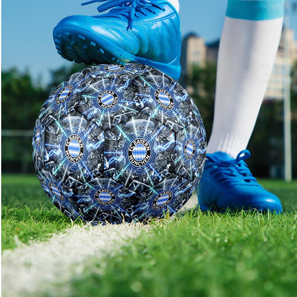 Pallone da calcio Tema Bayern Monaco Taglia 5 Pallone da calcio Tocco Morbido Pallone da calcio per Allenamento Professionale per Sport all'Aperto