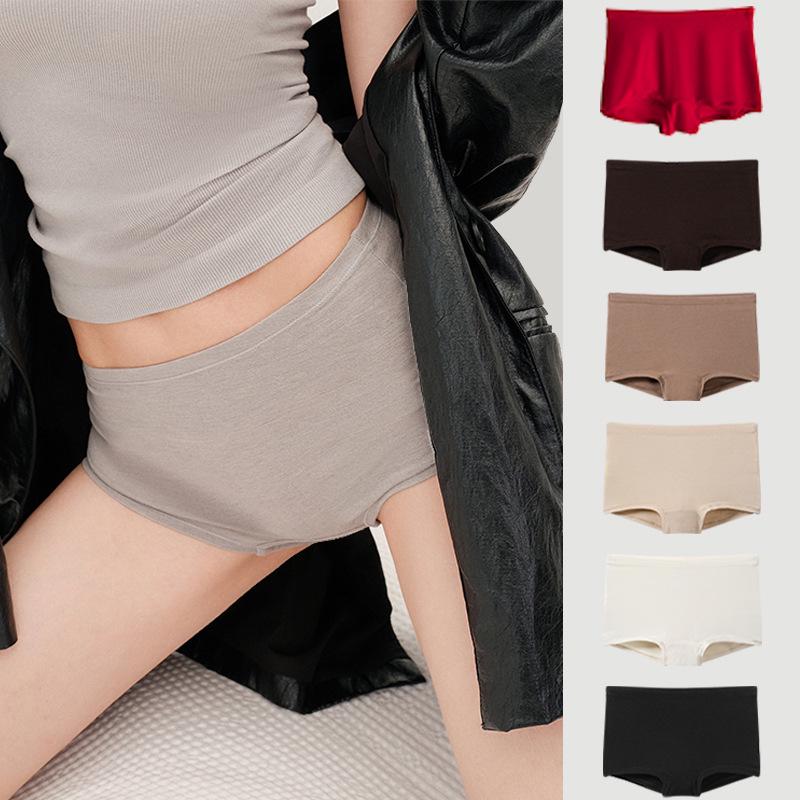 Women's Luxurious Cashmere Triangle Bra Set - Breathable, Comfortable, High-Elastic Deep V Design