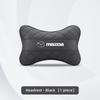Nappa Leather Car Headrest Neck Pillow Waist Cushioning For Mazda 2 6 3 CX5 CX80 CX70 CX90 MX30 CX60 CX50 CX30 BT50 e-TPV CX3