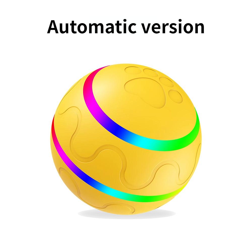 New Arrivals USB Charging Fun Sports Spin Jump Ball Intelligent Interactive Pet Toys Dog and Cat Accessories