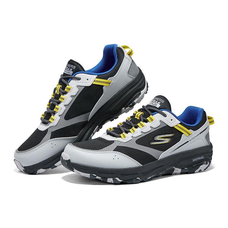 Skechers Go Run Trail Altitude Comfortable Lightweight Durable Low Top Running Shoes Men running shoes Gray 220917C-GYYL