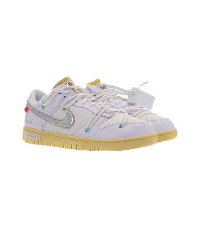 

Nike x Dunk Low Lot 01 of 50 DM1602-127 EU 36 сріблиста колірна/білий