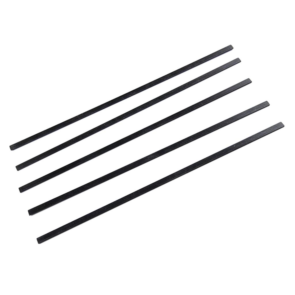5 Fiber Strips, Wear Resistance Flat Bars for Radio Controlled Vehicles RC Quadcopter PC Equipment