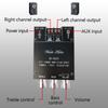 ZK-502T TPA3116D2 Bluetooth 5.0 Subwoofer Amplifier Board 2.0 Channel 2*50W Bass AMP High Power Audio Stereo Amplifier Board