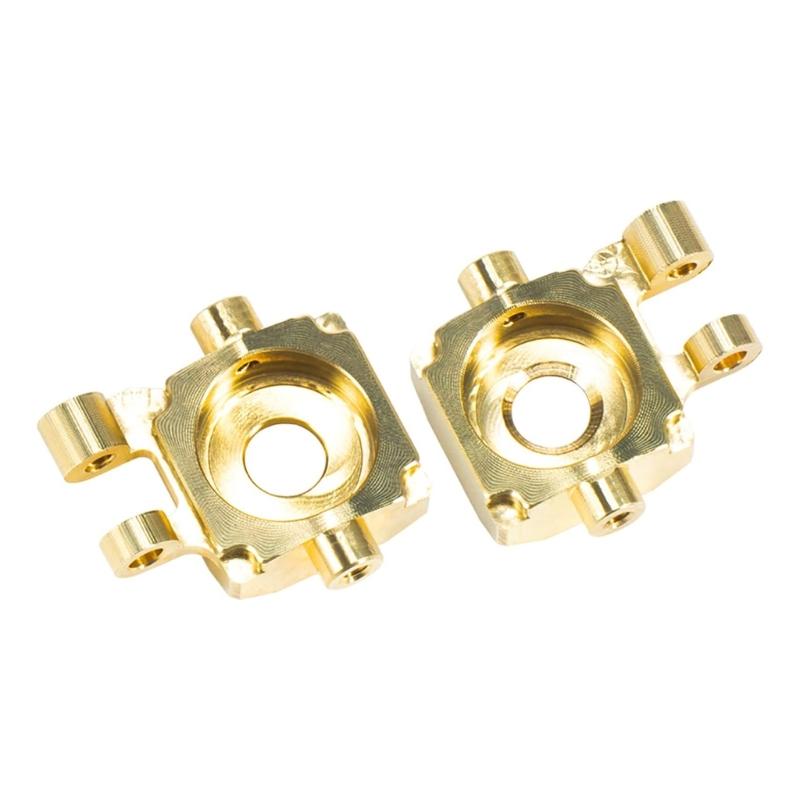 Brass Weight Steering Link Block  Diff Cover Casters Block for 1/18  Crawler Car 4-M