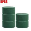 Round Floral Foam Blocks Round Green Wet Sponge Block for Fresh and Dry Flowers DIY Flower Arrangement Wedding Home Decoration