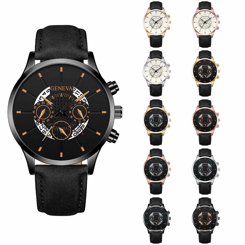 Men's Luminous Running Alarm Clock Watch
