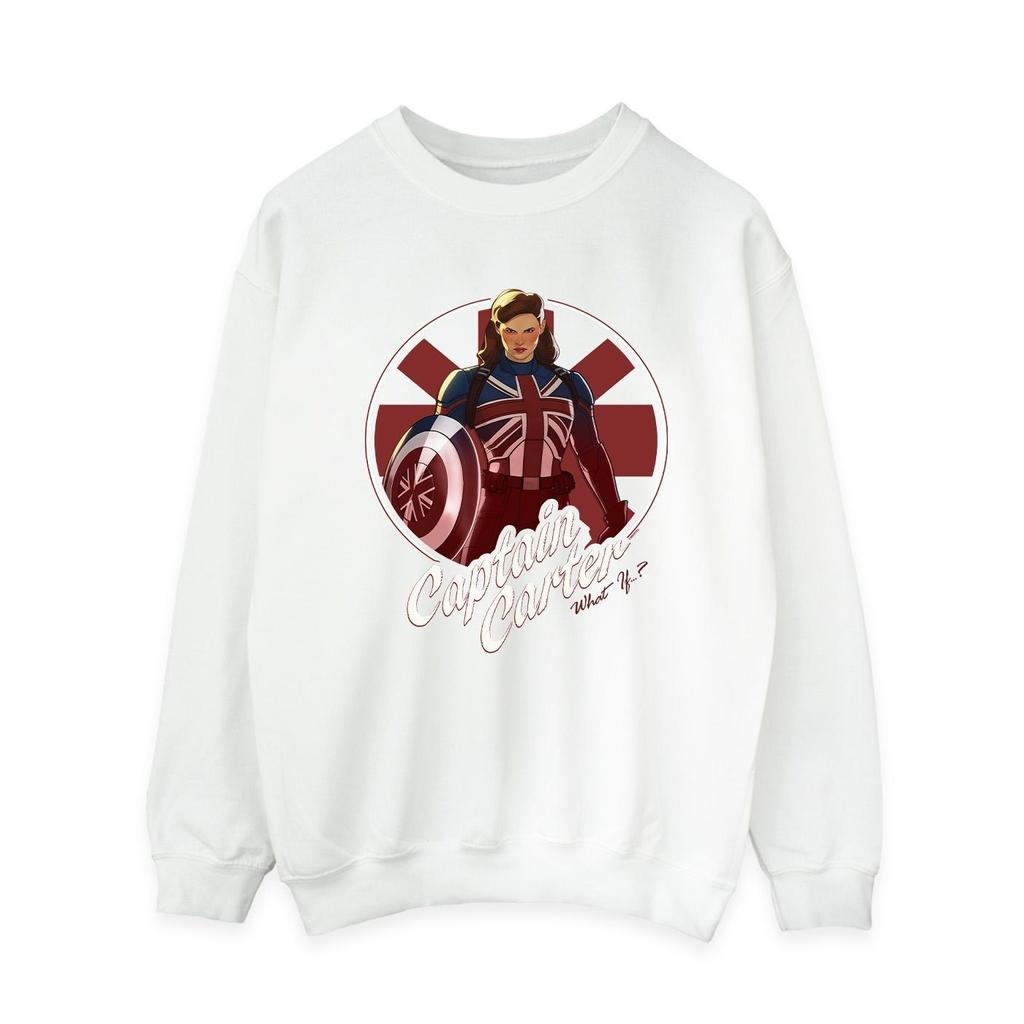 Marvel Womens/Ladies What If Captain Carter Sweatshirt
