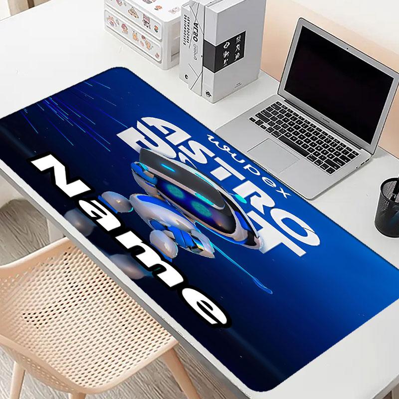 Mousepad Personalizat cu Nume și Model Cosmic Bot Crew, Covoraș pentru Birou Laptop PC, Covoraș Decorativ pentru Birou Acasă, Pad Tastatură Cadou
