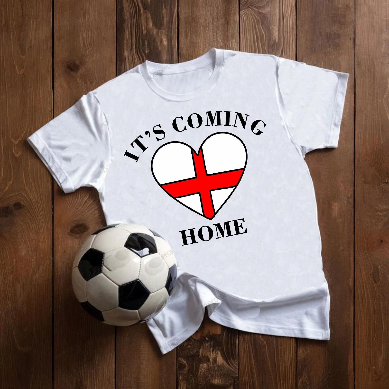 England Football T-Shirt, It s Coming Home England Shirt, England Supporter Tee 4XL