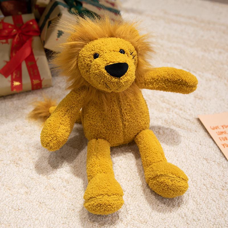 Lion Panda Frog Rabbit Duck Elephant Animal Plush Toy Stuffed Decoration Doll