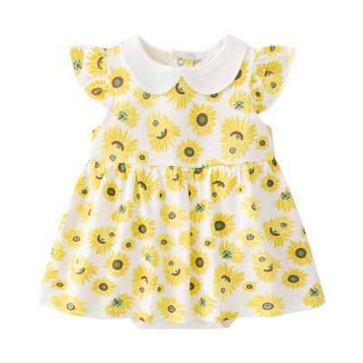 Sommer Babykleidung mit Kurzarm Baby Ein Niedlich Für Kindergarten oder Monate [Babynest] Rock, Strampler, Stück, Mädchen, Kleid, Rock, Schule,