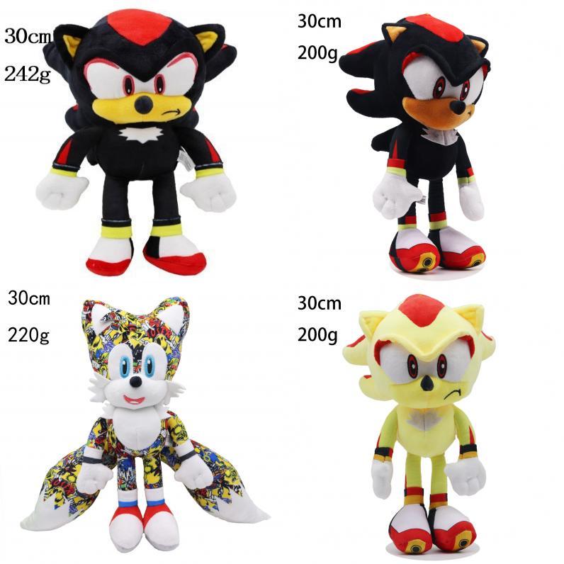 Peluche di Sonic The Hedgehog con Imbottitura in Cotone PP per Collezionisti e Bambini