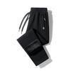 Men's Plus Velvet Thickened Winter Casual Pants - Warm Outdoor Sports Long Pants, Large Size, Custom Logo Available