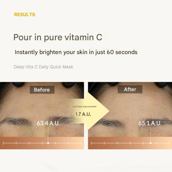 Medicube Deep Vita C Daily Quick Mask 350ml (30 Sheets)  (3 Options)