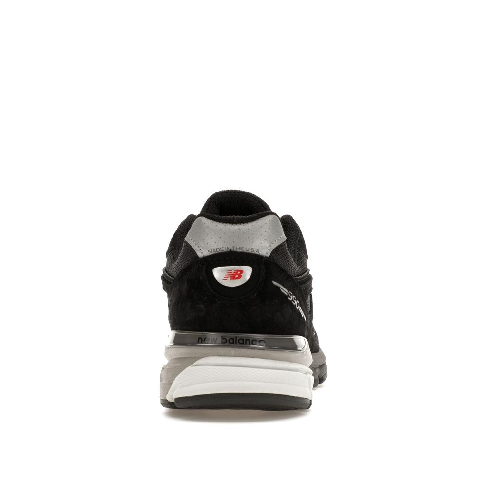 New Balance 990v4 Vyrobeno v USA Černá Stříbrná 2023 Pánské Tenisky Šedá U990BL4