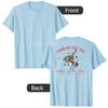 Land of The Yee Home of The Haw Cowboy Western 4th of July T-Shirt Funny Y2k Design Cow American Flag Graphic Outfit Saying Tee