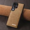 Leather Cards Solt Wallet Case for Samsung Galaxy S25 Edge S24 Ultra S23 FE S22 S21 Plus A16 A36 A56 A15 A35 A55 Magnetic Cover