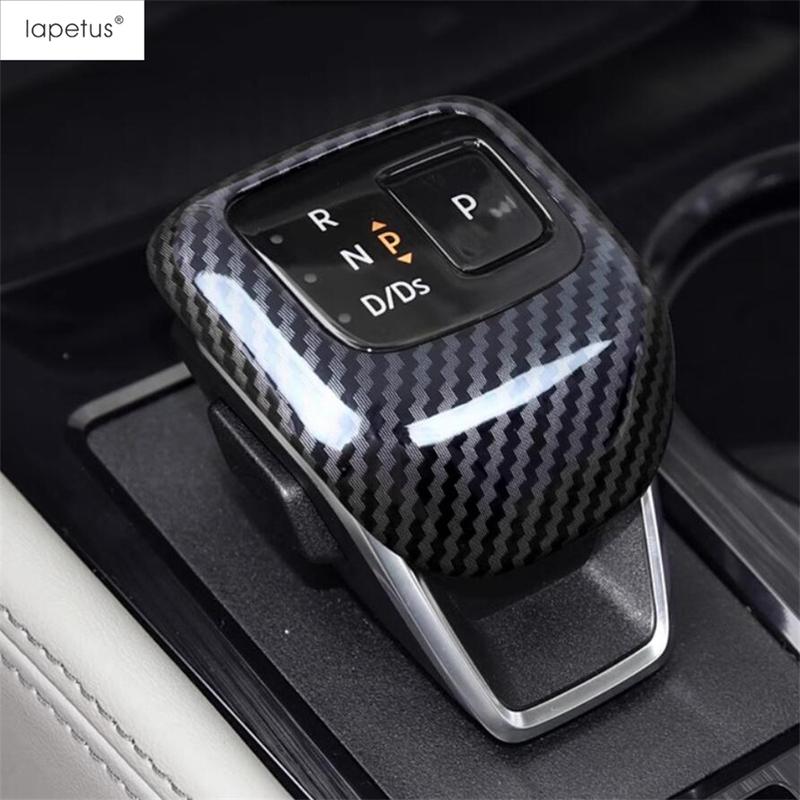 Accessories For Nissan Rogue X-Trail T33 / Pathfinder    2024 2025 2026 Carbon Fiber Gear Shift Knob Head Cover Trim