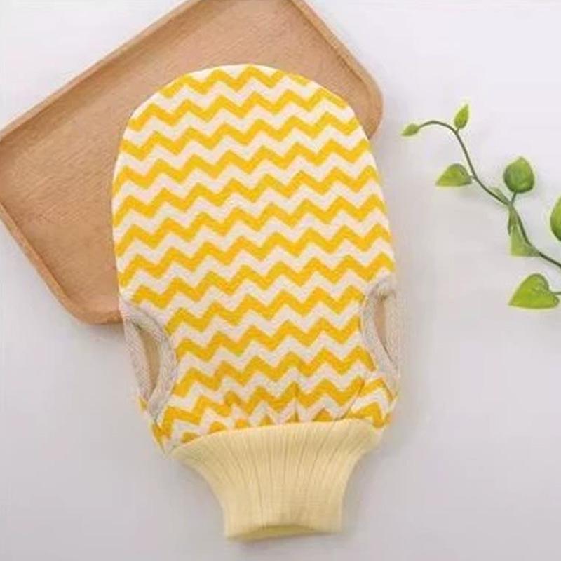 1PC Towel SPA Solid Color Peeling Exfoliating For Shower Cleaning Body Brush Body Massage Body Scrubber Glove Scrub Mitt Rub