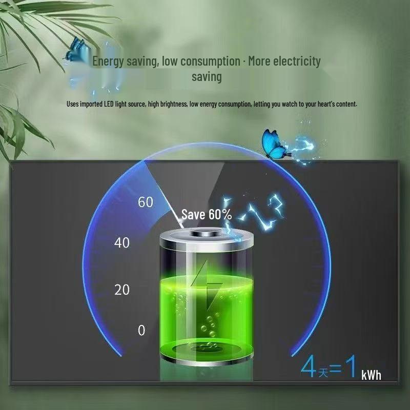 8K Large Screen Explosion-Proof LCD Voice Control TV (55-inch, 65-inch, 75-inch, 85-inch, 100-inch)