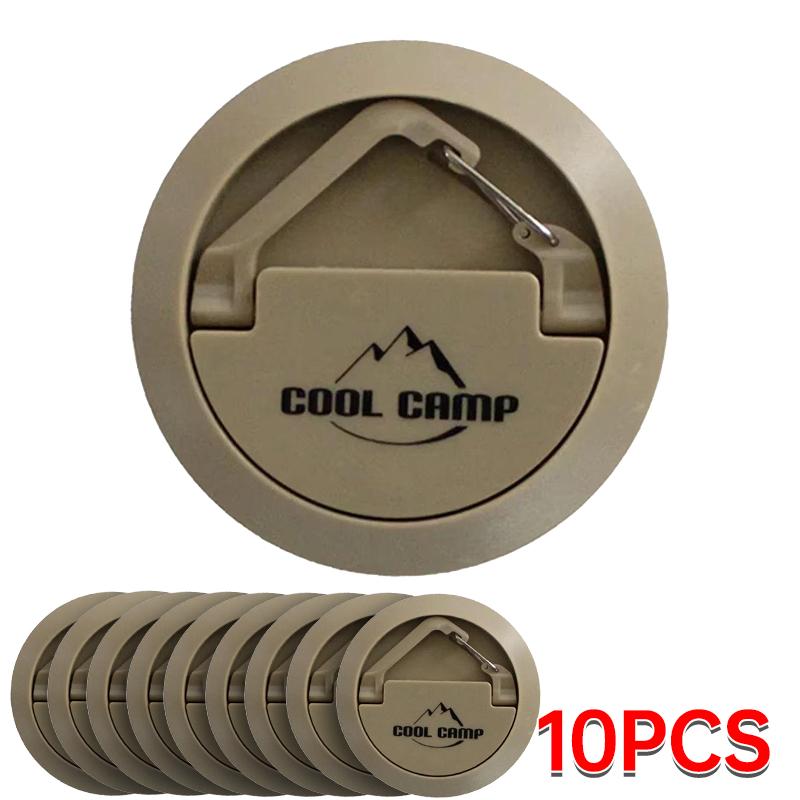 Outdoor Magnetic Tent Hook Portable Multi-purpose Tent Ceiling Buckle Clamp Suction Cup Camping Rope Retainer Kerosene Lamp Hook