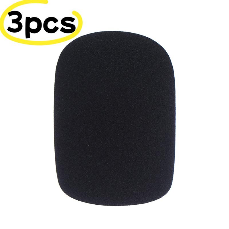 1/3Pcs Mike Windscreens Sponge Protective Case Sponge Cover For JBL PartyBox Encore2 Microphone Sponge Windproof Cover