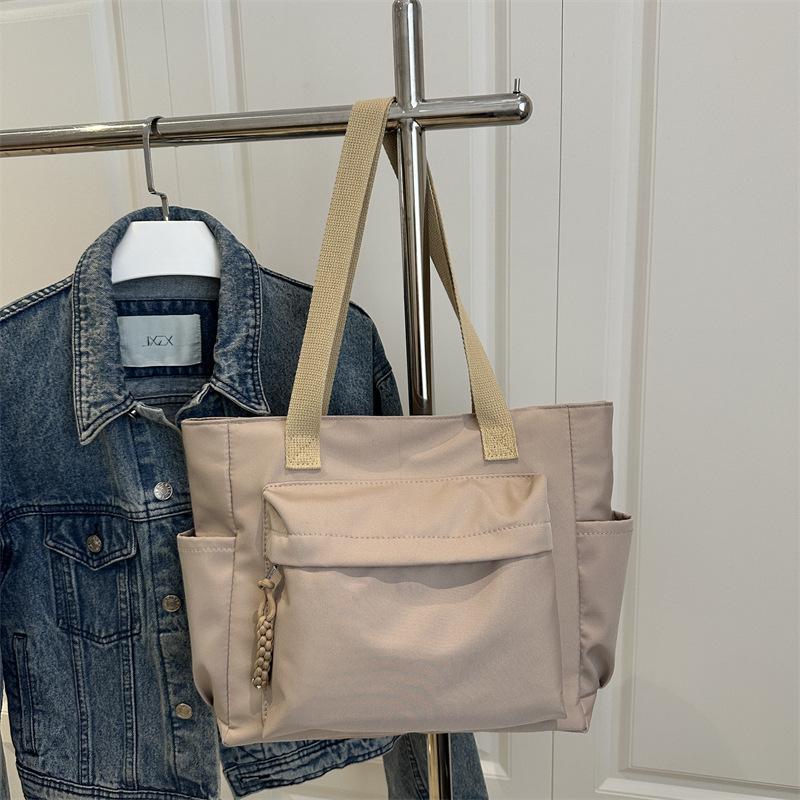 

Япония и Южная Корея холщовая сумка женская большой вместимости сумка-тоут для поездок на работу универсальная студенческая сумка через плечо для занятий сумка-тоут высокой ценности хаки